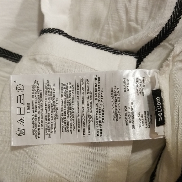 NWT Ladies Stone Row "Cheap Frillz Top" Size M/8 - Picture 7 of 7